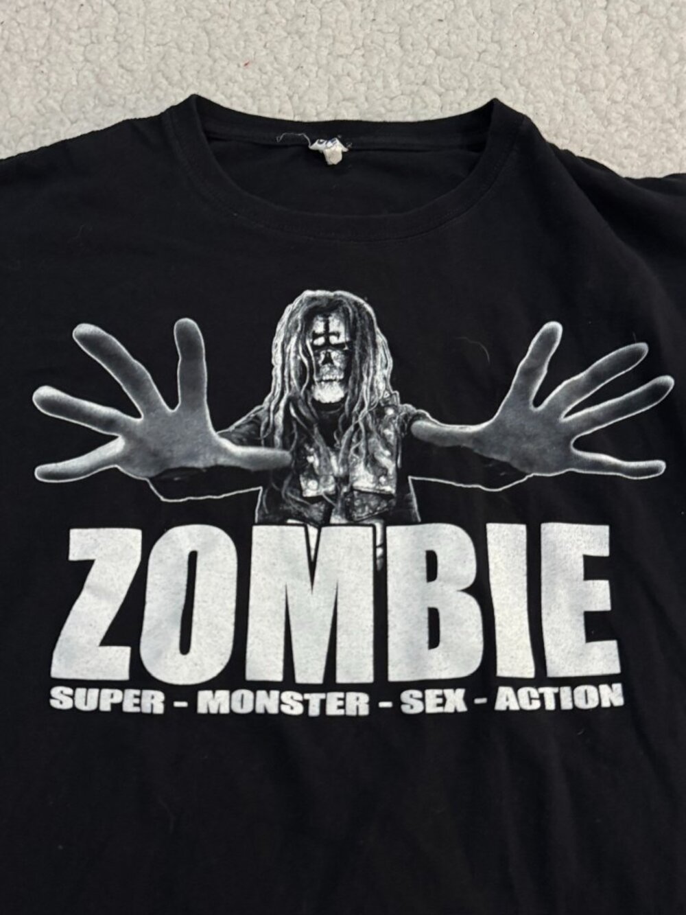 Vintage 2011 Rob Zombie Spookshow Deluxe Tour Band Tee Shirt Large